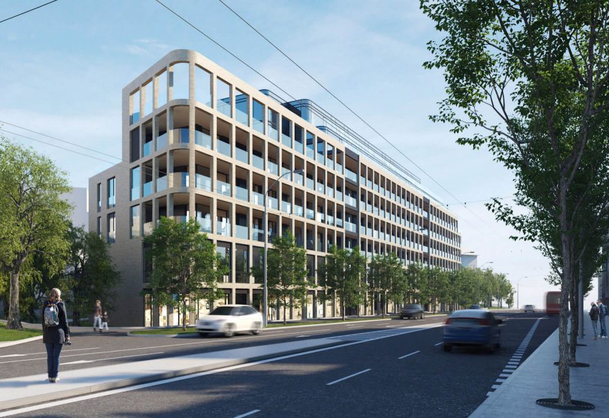 developerský projekt na Šancovej ulici